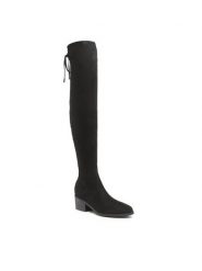 Steve Madden Muszkieterki Gerardine SM11001162-04001-001 Czarny. Czarne kozaki Steve Madden, z materiału, bez obcasa, na słupku, bez zapięcia. Za 579.99 zł.