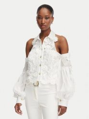 Babylon Koszula W MF0308 Biały Regular Fit. Białe koszule Babylon, bez wzorów, bez kołnierzyka, bez ramiączek. Za 1,689.00 zł.