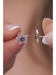 Heliophilia Pozłacane kolczyki-wkrętki z cyrkoniami rozmiar: onesize. Czerwone kolczyki Heliophilia, z cyrkonią, pozłacane. Za 44.45 zł.