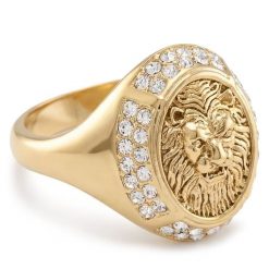 Pierścionek Guess. Żółte pierścionki Guess, złote. Za 294.99 zł.