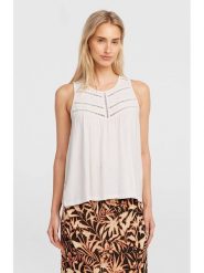 O'Neill Bluzka "Essentials Tokeena" w kolorze białym rozmiar: XS. Białe koszulki sportowe O'Neill, bez wzorów, z wiskozy, bez ramiączek. Za 83.22 zł.