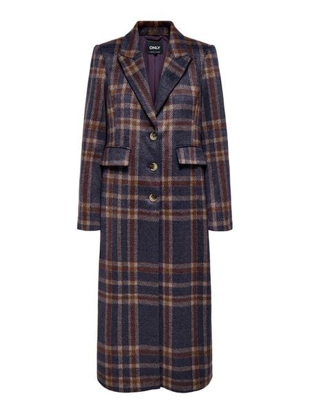 ONLY Płaszcz przejściowy Coris 15355210 Fioletowy Regular Fit. Fioletowe płaszcze Only, s, bez wzorów, z syntetyku, bez kaptura. Za 429.99 zł.