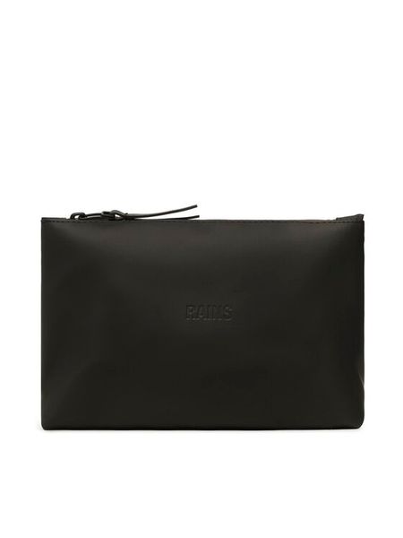 Rains Kosmetyczka 15600 Czarny. Czarne kufry i kosmetyczki Rains, bez wzorów, ze skóry, bez dodatków. Za 99.99 zł.