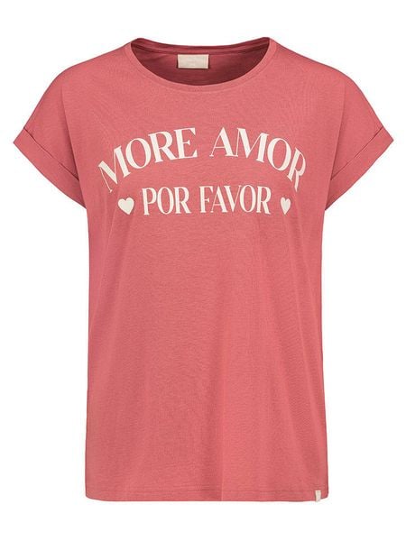 Eight2Nine Koszulka w kolorze czerwonym rozmiar: XS. Czerwone bluzki Eight2Nine, xs, bez wzorów, z bawełny, bez kołnierzyka, bez ramiączek. Za 36.86 zł.