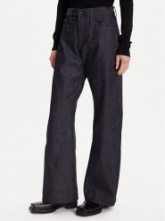G-Star Raw Jeansy Contor 3D D27690-D315 Granatowy Wide Leg. Niebieskie jeansy G-Star Raw, bez wzorów. Za 629.99 zł.