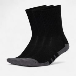 Skarpetki sportowe ADIDAS wysokie 3 pary. Niebieskie skarpety Adidas, bez wzorów, z poliesteru. Za 49.99 zł.