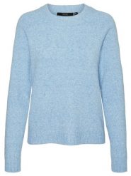 Vero Moda Sweter w kolorze błękitnym rozmiar: S. Niebieskie swetry Vero Moda, s, bez wzorów, bez ramiączek. Za 52.79 zł.