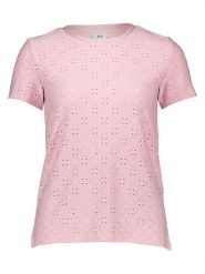 JDY Koszulka "Cathinka" w kolorze jasnoróżowym rozmiar: L. Różowe bluzki JDY, l, bez wzorów, bez kołnierzyka, bez ramiączek. Za 61.46 zł.