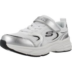 Buty SKECHERS RETRO GRAPH Biały. Białe trekkingi Skechers, z syntetyku, trekkingowe. Za 216.99 zł.