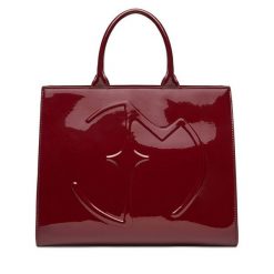 Torebka Eva Minge. Czerwone torebki klasyczne Eva Minge, bez wzorów, bez dodatków. Za 399.99 zł.
