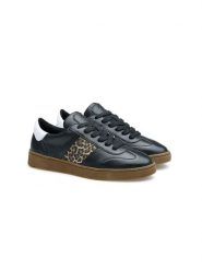 LLOYD Skórzane sneakersy w kolorze czarno-białym rozmiar: 38. Białe trampki LLOYD, bez wzorów, bez zapięcia. Za 276.71 zł.