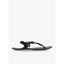Sandały turystyczne damskie Xero Shoes Genesis. Czarne sandały XERO SHOES, bez wzorów, sportowe, bez obcasa, bez zapięcia. Za 151.99 zł.