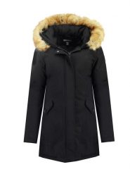 Geographical Norway Parka "Dinasty" w kolorze granatowym rozmiar: XXL. Niebieskie parki Geographical Norway, xxl, bez kaptura. Za 245.45 zł.