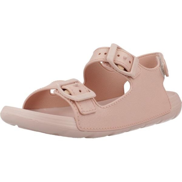 Sandały IGOR S10313 Rose. Czerwone sandały Igor, bez wzorów, ze skóry, bez obcasa, bez zapięcia. Za 127.99 zł.