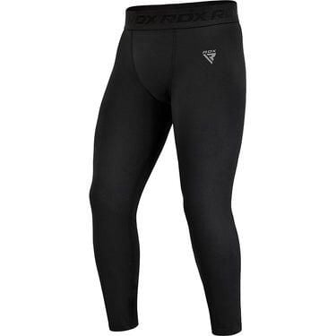 Legginsy BeShaped Body Boost. Czarne legginsy RDX SPORTS, l, bez wzorów, z materiału, z podwyższonym stanem, długie. Za 109.99 zł.