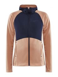 Craft ADV Essence Jersey Hood Jacket W – ciepła, wiatroszczelna damska bluza –. Szare bluzy Craft, s, bez wzorów, z dżerseju. Za 215.50 zł.