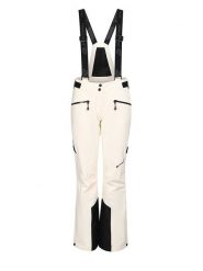 Alpine Pro Spodnie narciarskie "Werada" w kolorze kremowym rozmiar: XXL. Brązowe spodnie dresowe Alpine Pro, m, bez wzorów. Za 378.63 zł.