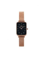 Daniel Wellington Zegarek Quadro Lumine Pressed Piano DW00100579 Złoty. Żółte, analogowe zegarki Daniel Wellington, złote. Za 669.99 zł.