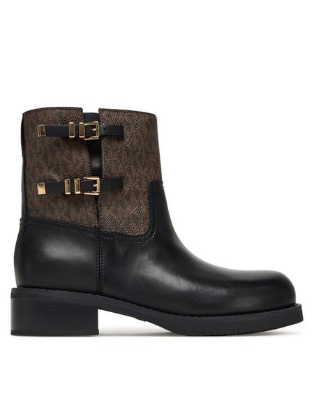MICHAEL Michael Kors Botki Darrington 40F5DTFE7L Brązowy. Brązowe botki MICHAEL Michael Kors, bez wzorów, ze skóry, bez obcasa, na płaskiej podeszwie, bez zapięcia. Za 659.99 zł.