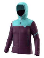 DYNAFIT Kurtka funkcyjna "Radical" w kolorze fioletowo-turkusowym rozmiar: L. Różowe kurtki sportowe Dynafit, l, bez wzorów, z materiału, bez kaptura, outdoorowe, primaloft. Za 484.31 zł.
