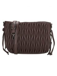 Charm Torebka "West End" w kolorze brązowym - 25 x 20 x 7 cm rozmiar: onesize. Brązowe torby na ramię Charm, bez wzorów, z materiału, na ramię, bez dodatków. Za 82.99 zł.