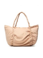 Sprandi Torebka BSU-S-098-88-07 Beżowy. Brązowe shopper Sprandi, bez wzorów, z materiału, bez dodatków. Za 159.99 zł.