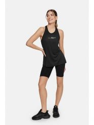 Cardio Bunny Top sportowy "Heat" w kolorze czarnym rozmiar: M. Czarne koszulki sportowe Cardio Bunny, bez wzorów, bez ramiączek, outdoorowe. Za 53.29 zł.