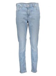 Pepe Jeans Dżinsy - Slim fit - w kolorze błękitnym rozmiar: W32/L28. Niebieskie jeansy Pepe Jeans, l, z aplikacjami. Za 140.86 zł.