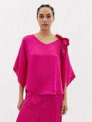 Joseph Ribkoff Bluzka 241767 Różowy Relaxed Fit. Czerwone bluzki Joseph Ribkoff, bez wzorów, z syntetyku, bez kołnierzyka, bez ramiączek. Za 559.99 zł.