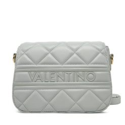 Torebka Valentino. Szare listonoszki Valentino, bez wzorów, bez dodatków. Za 279.99 zł.