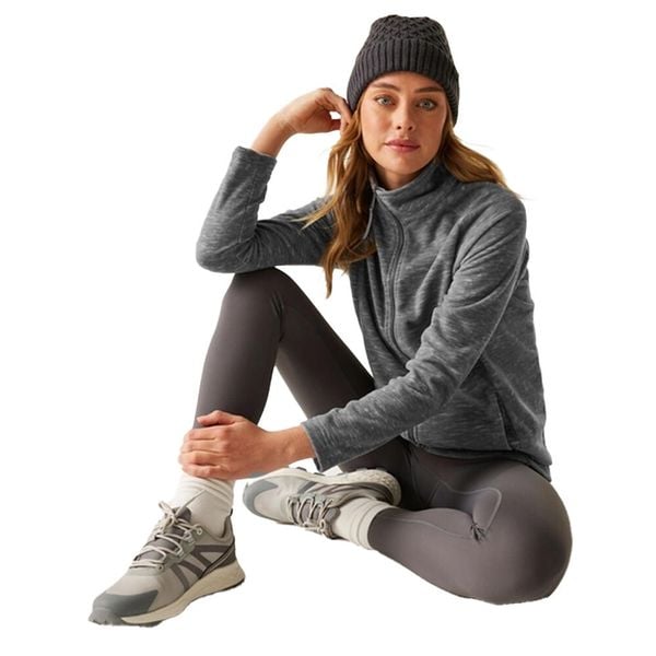 Bluza Polarowa Damska Pełen Suwak Mayse. Czarne bluzy Regatta, na zimę, m, bez wzorów, z elastanu, bez kaptura. Za 122.99 zł.