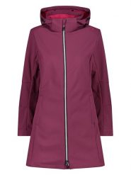 CMP Płaszcz softshellowy w kolorze jagodowo-różowym rozmiar: 36. Różowe kurtki sportowe CMP, bez wzorów, z tkaniny, bez kaptura, outdoorowe. Za 149.66 zł.