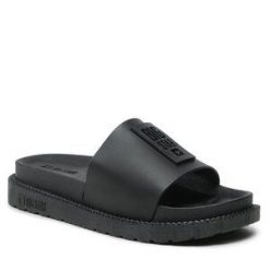 Klapki Big Star Shoes. Czarne klapki BIG STAR SHOES, bez wzorów, bez obcasa. Za 59.99 zł.