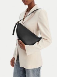 GINO ROSSI Torebka EO-LA321-1086 Czarny. Czarne torebki klasyczne Gino Rossi, bez wzorów, ze skóry, bez dodatków. Za 259.99 zł.