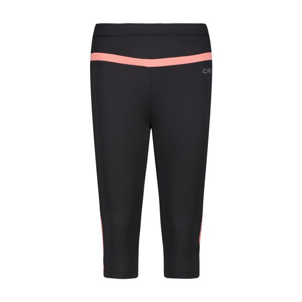 Damskie legginsy 3/4 CMP. Czarne legginsy CMP, xs, bez wzorów, z materiału. Za 190.50 zł.