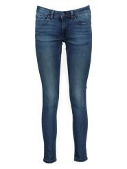 Pepe Jeans Dżinsy "Pixie" - Skinny fit - w kolorze granatowym rozmiar: W27/L30. Niebieskie jeansy Pepe Jeans, l, z aplikacjami. Za 175.26 zł.
