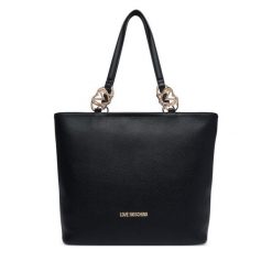 Torebka LOVE MOSCHINO. Czarne shopper Love Moschino, bez wzorów, bez dodatków. Za 1,009.00 zł.
