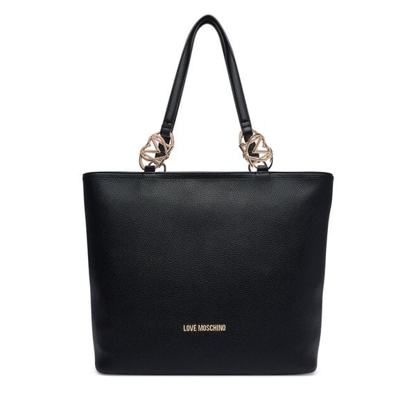 Torebka LOVE MOSCHINO. Czarne shopper Love Moschino, bez wzorów, bez dodatków. Za 1,009.00 zł.
