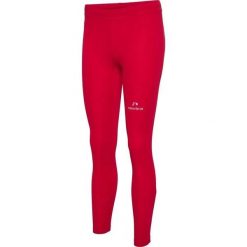 Legginsy damskie Newline Athletic. Czerwone legginsy sportowe Newline, bez wzorów. Za 263.00 zł.