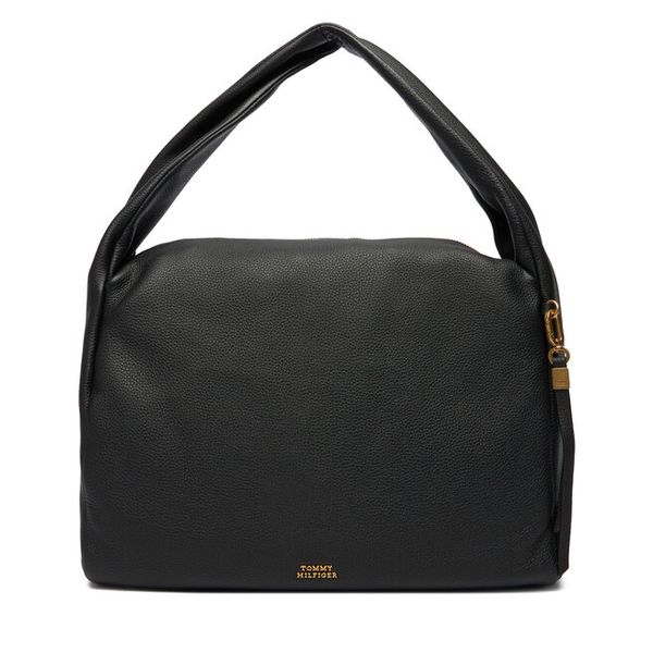 Torebka Tommy Hilfiger. Czarne torebki klasyczne TOMMY HILFIGER, bez wzorów, bez dodatków. Za 1,099.00 zł.