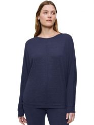 Triumph Koszulka w kolorze granatowym rozmiar: 44. Niebieskie bluzki Triumph, bez wzorów, bez kołnierzyka, bez ramiączek. Za 82.83 zł.