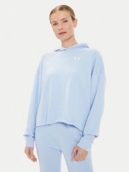 Under Armour Bluza Ua Rival Terry Os Hoodie 1382736-539 Niebieski Loose Fit. Niebieskie bluzy Under Armour, s, bez wzorów, z bawełny, bez kaptura. Za 79.99 zł.