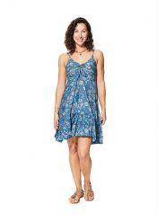 Ipanima Sukienka w kolorze granatowo-beżowym rozmiar: 34/36. Niebieskie sukienki Ipanima, bez wzorów, bez kołnierzyka, bez ramiączek, mini. Za 65.99 zł.