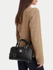 Nine West Torebka CEO- SATIN BLOOM-LDA9374 Czarny. Czarne torebki klasyczne Nine West, bez wzorów, ze skóry, bez dodatków. Za 229.99 zł.