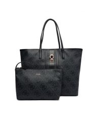 Guess Torebka Erenia HWSO78 38240 Szary. Szare shopper Guess, z aplikacjami, ze skóry, bez dodatków. Za 579.99 zł.