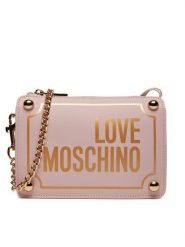 LOVE MOSCHINO Torebka JC4353PP0IK1160A Różowy. Czerwone torebki klasyczne Love Moschino, bez wzorów, ze skóry, bez dodatków. Za 859.99 zł.