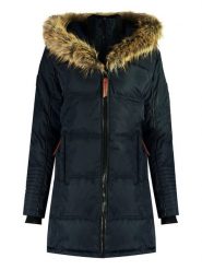Canadian Peak Parka "Beauty" w kolorze granatowym rozmiar: S. Niebieskie parki Canadian Peak, s, z tkaniny, bez kaptura. Za 202.50 zł.