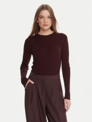 Kontatto Sweter 3M0809C Brązowy Slim Fit. Brązowe swetry Kontatto, m, bez wzorów, z wiskozy, bez ramiączek. Za 309.99 zł.