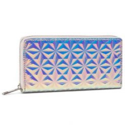 ACCCESSORIES 1W1-001-SS20 Różowy. Czerwone portfele ACCCESSORIES, bez wzorów, z tworzywa sztucznego. Za 29.99 zł.