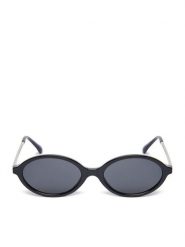 JENNY Okulary przeciwsłoneczne 4WF-015-SS25 Czarny. Czarne okulary przeciwsłoneczne Jenny, bez wzorów, z tworzywa sztucznego. Za 49.99 zł.